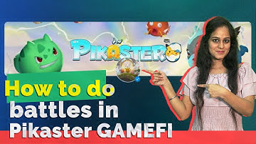 Explore The Gamefi Platform: How To Battle On Pikaster | A Complete Tutorial  | Explained In Hindi