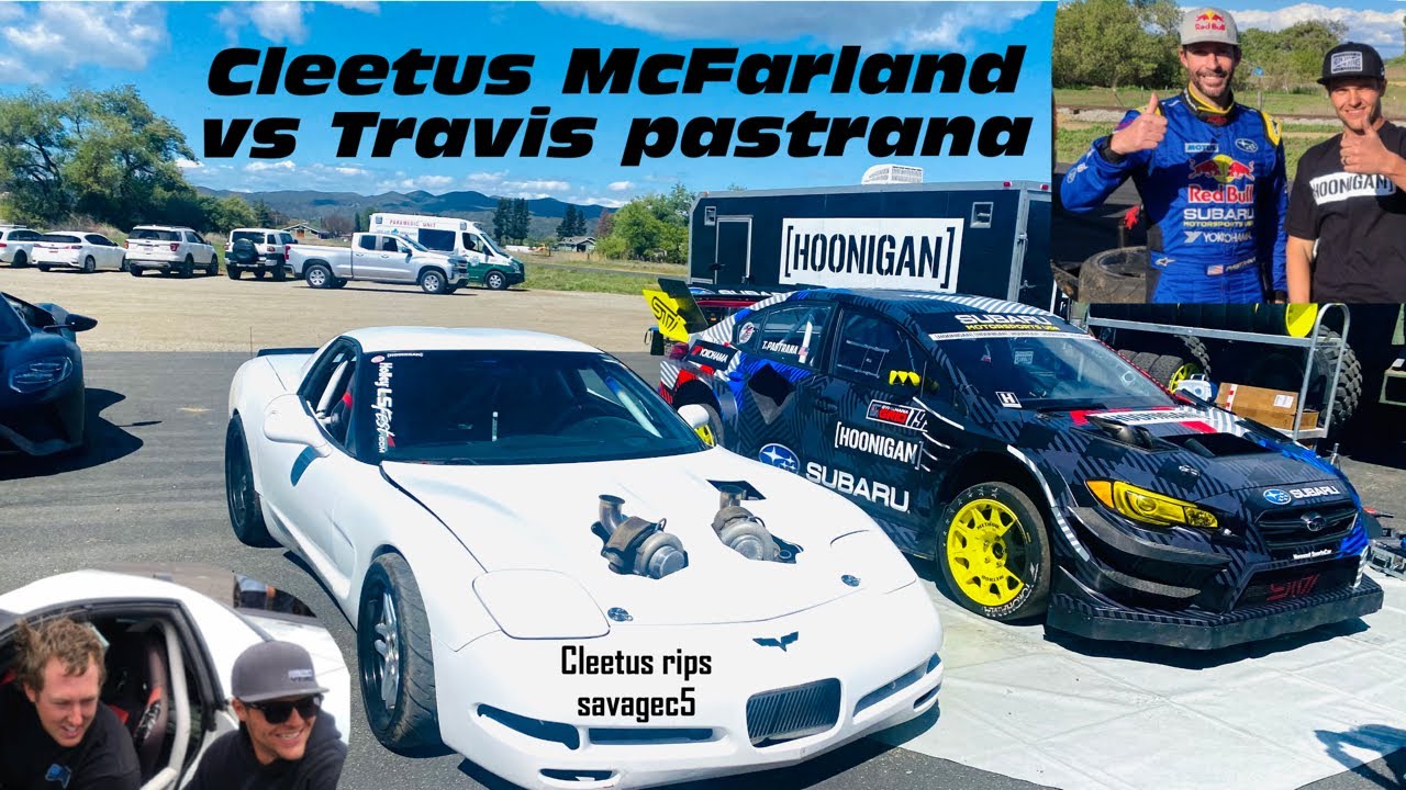 I Rode With Travis Pastrana In His Gymkhana Subaru While He Raced 