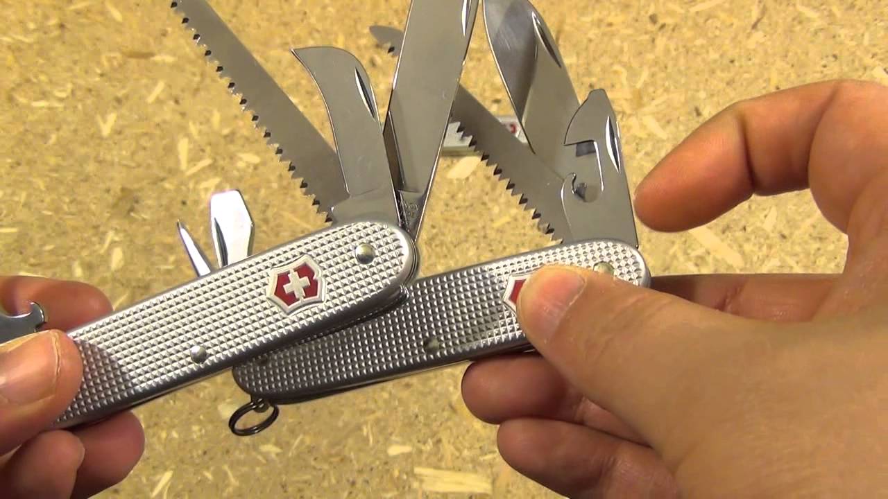 REVIEW] Victorinox - ALOX 93mm {Harvester, Pioneer, Farmer} (Swiss Army  Knives) 