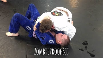 Defend Against & ReCounter The Dirtbag Choke - ZombieProof Brazilian Jiu-Jitsu / Gi Techniques