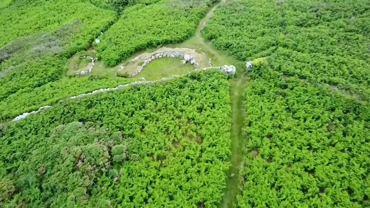 hut circles iron age setlement south stack holyhead