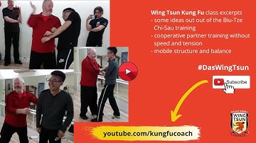 Wing Tsun Kung Fu - Biu-Tze Chi-Sau elements - Wing Chun training