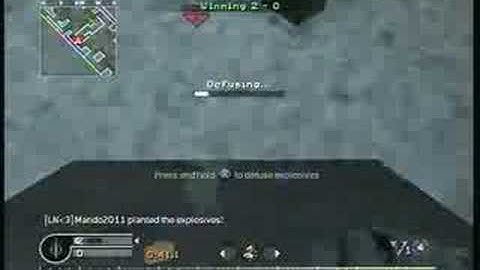 COD4 funny ninja defuse