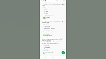 NPTEL (PATENT LAW FOR ENGINEERS AND SCIENTISTS ) ASSIGNMENT 0