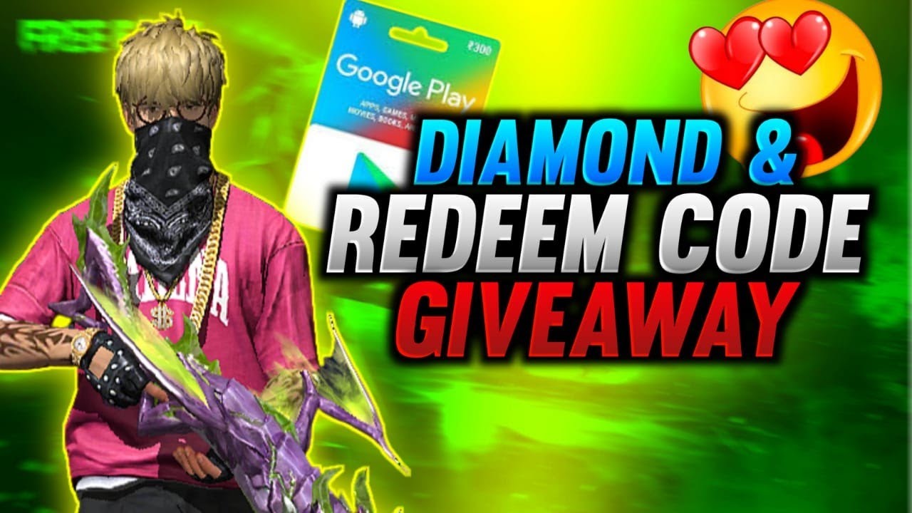 Free Diamond & Redeem Code Giveaway