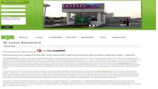 Match Highlights 3c Lotus Boulevard is another name to magnificence and opulence Lotus Boulevard
