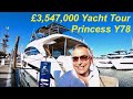 £2,950,000 Yacht Tour : Princess Y78