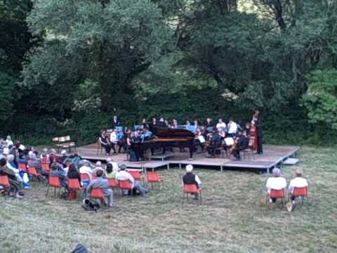 Rebecca Chaillot plays Schumann's Piano Concerto's Second Movement Andantino Grazioso