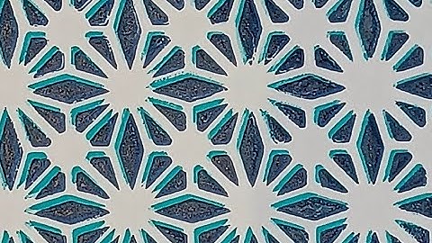 Gelli Plate + stencils: adding depth. (+Art Journal page)