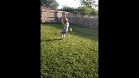 Back tuck in the grass