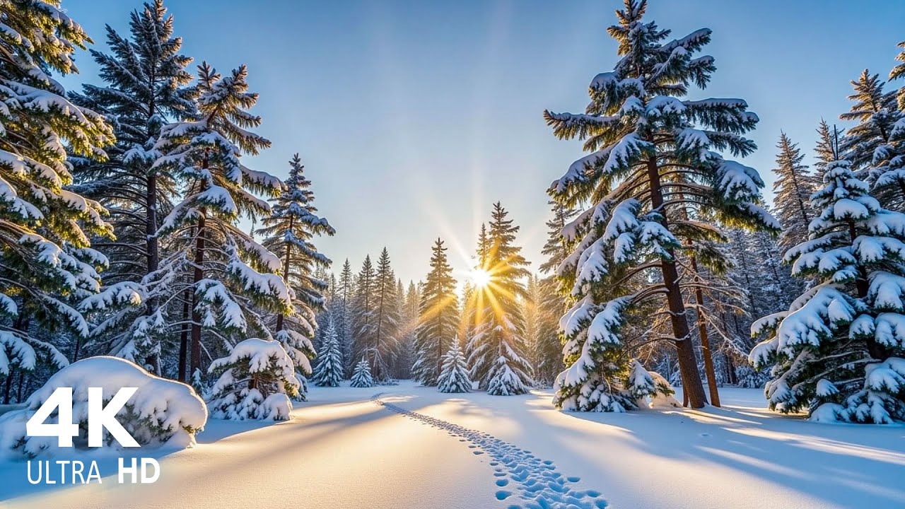 ❄️ Winter Wilderness Piano ❄️ Relaxing Music for Deep Sleep, Stress Relief & Healing Nights