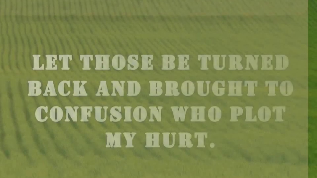 PRAYING WITH PSALMS 35 IN MP4 - YouTube