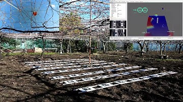 angle-aware coverage control with exploration on a vineyard