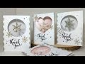 EASY Snowflake Spinner Cards Tutorial | Diemond Dies DTP