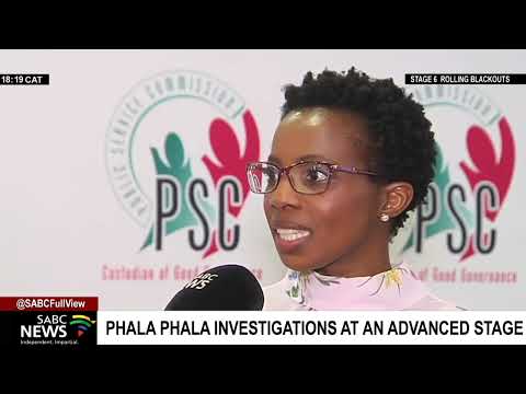 Acting Public Protector says investigations into the Phala Phala saga are at an advanced stage