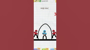 Save Stickman | Draw 2 Save 3 #shorts