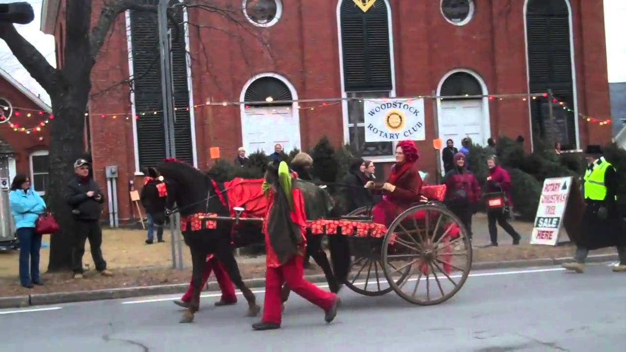 Woodstock, Vermont Wassail Parade 2010 YouTube