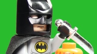 Detalles BrickQueen LEGO Batman Dark Knight Halloween Pumpkin Carving Super Heroes Stop Motion Episode 9 Guía