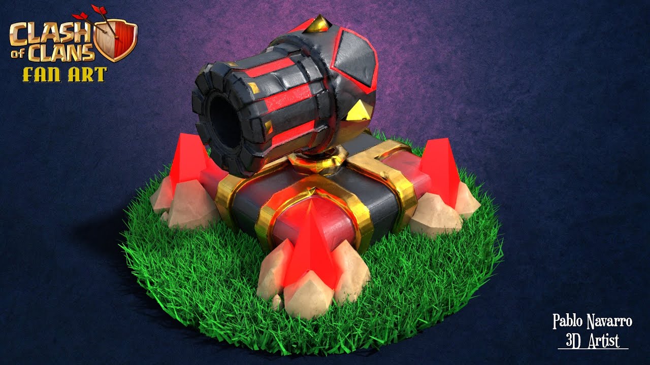 Level 13 Cannon Clash Of Clans