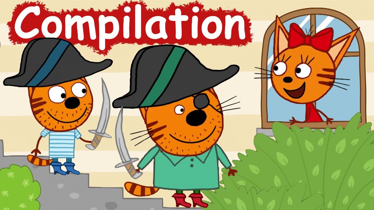 La Famille Chat | Compilation des épisodes | Dessins animés pour