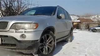 BMW X5 E53. Ремонт переднего кардана, раздатки и трассы выхлопа.