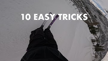 10 Easy Tricks to Learn on Skis