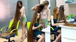 RealRapunzels | The Office Woman with Super Long Hair (preview)