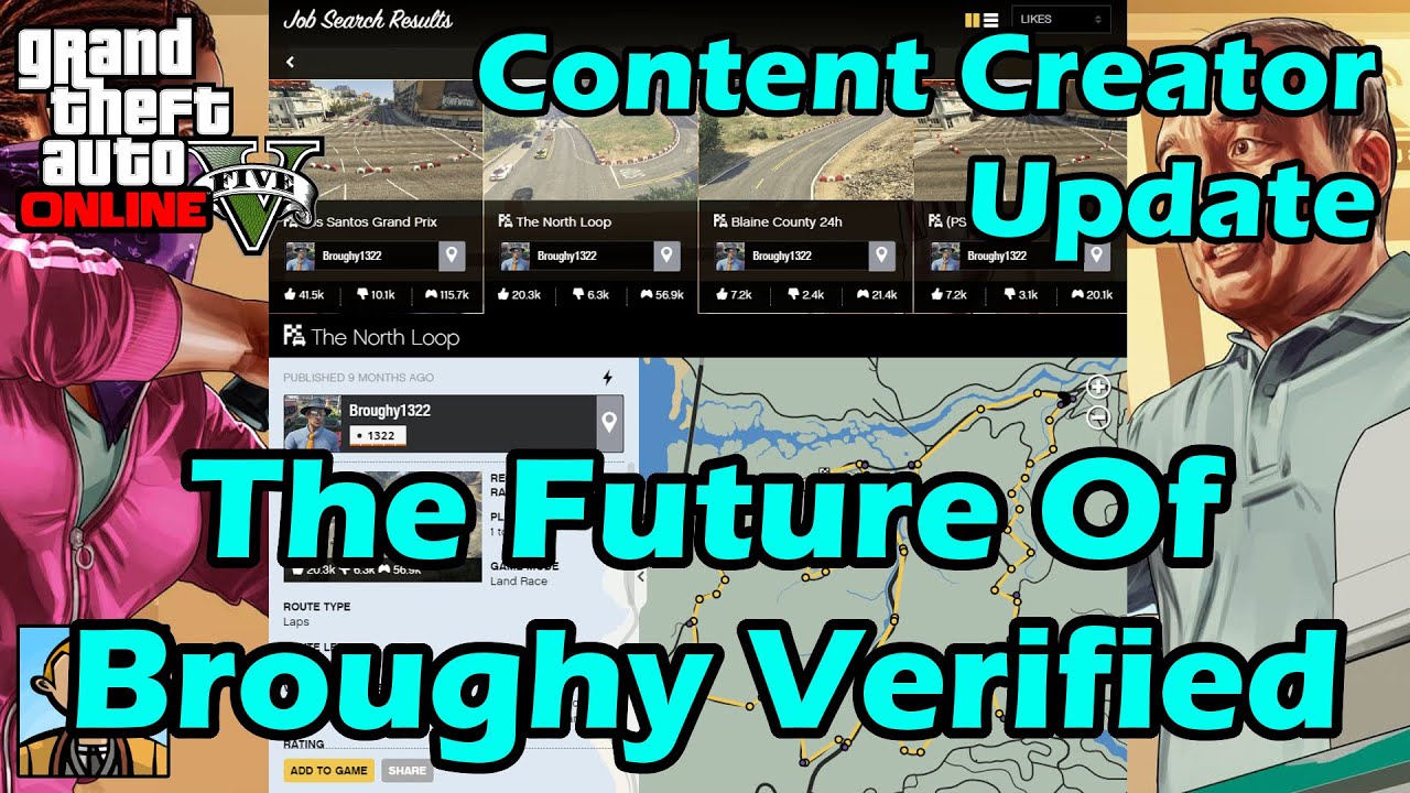 The Future Of Broughy Verified - GTA 5 Content Creator Update