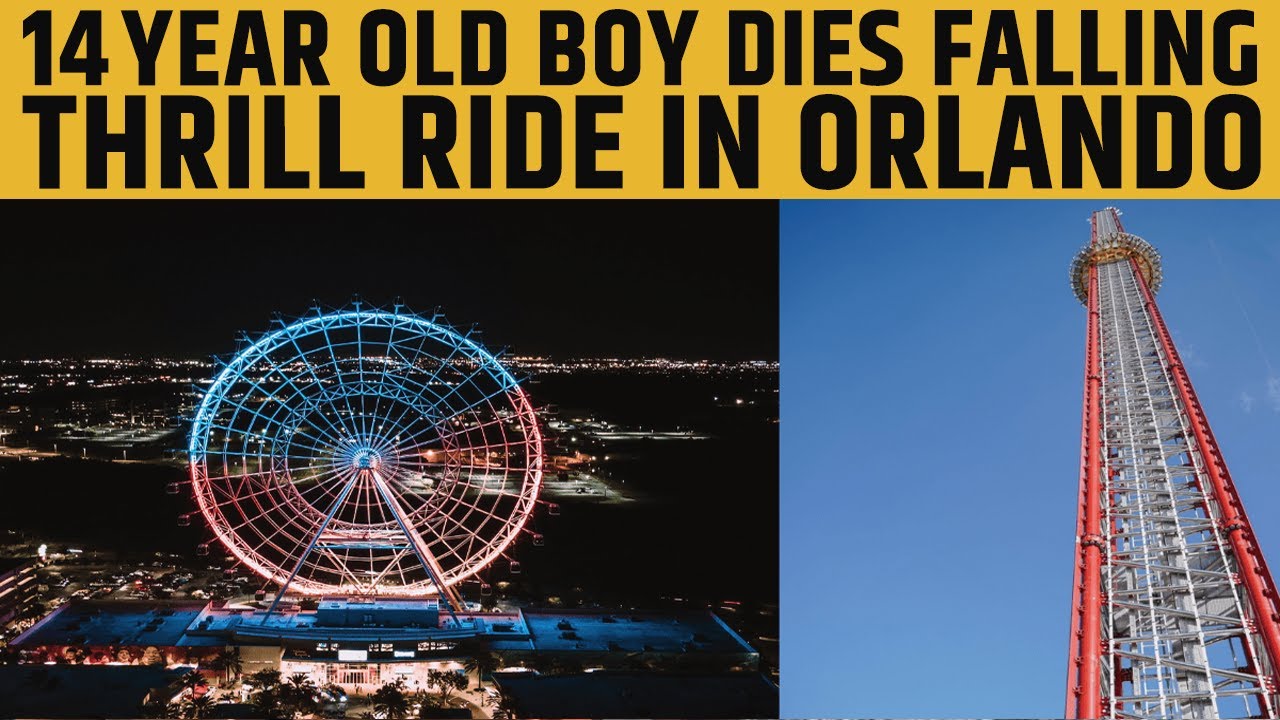14 Year Old Boy Dies Falling Thrill Ride In Orlando FreeFall Drop