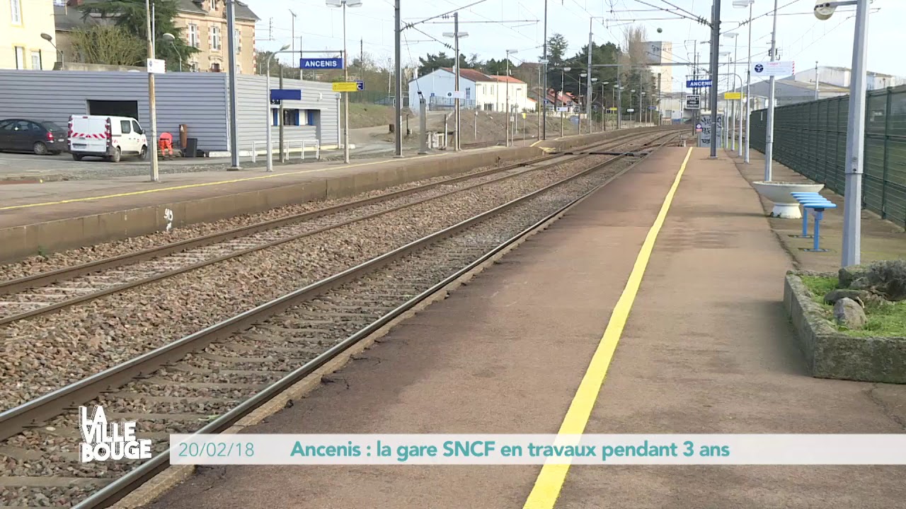 Ancenis : la gare SNCF en travaux pendant 3 ans