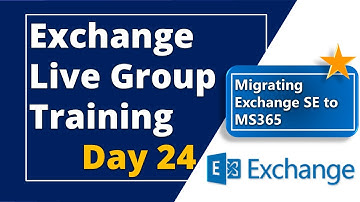 Exchange Server SE Migration to Microsoft 365 | Exchange Training Day 24 |  Techi Jack