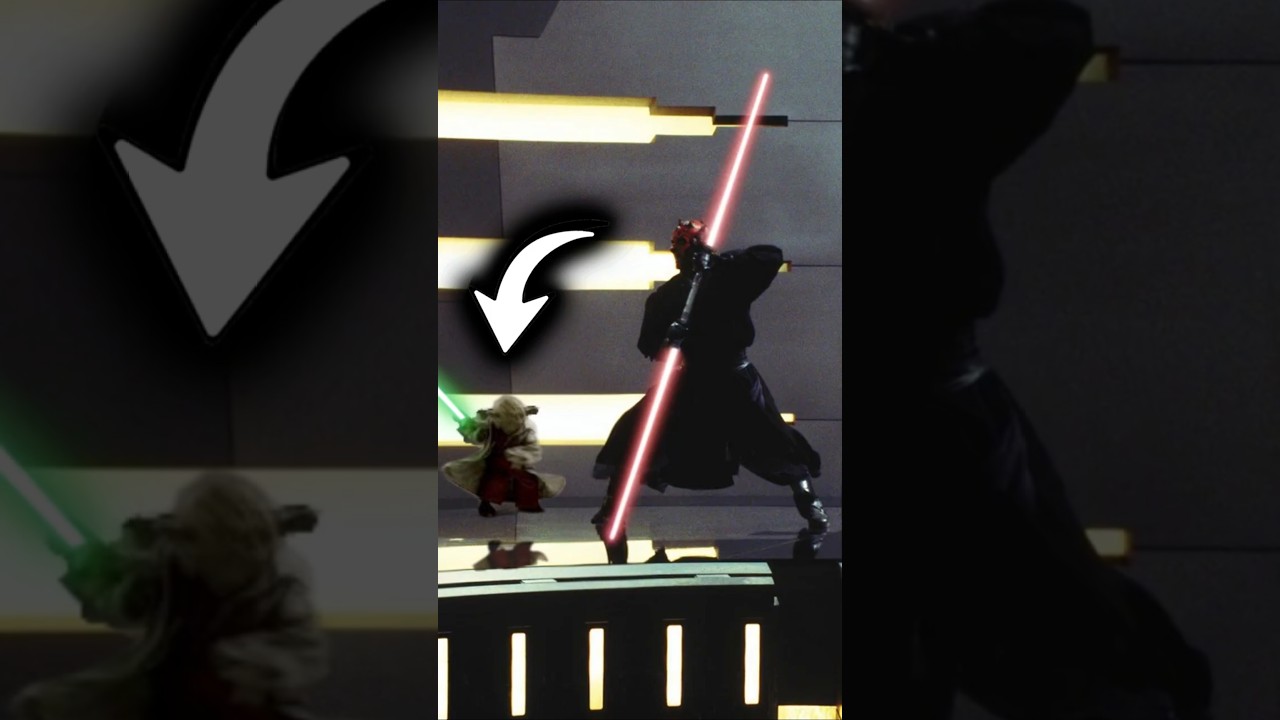 What if Yoda DUELED Darth Maul?