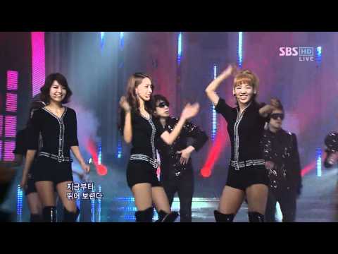 Psy - Right Now With Snsd , Nov28.2010 14 Girls' Generation Live 720P Hd