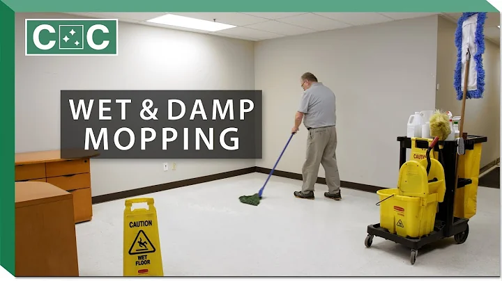 How to Damp & Wet Mop a Floor | Clean Care