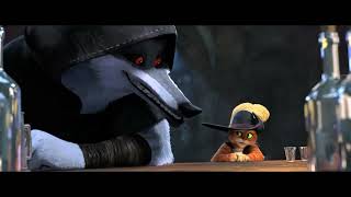 Kot W Butach Ostatnie Życzenie - Scena Z Wilkiem