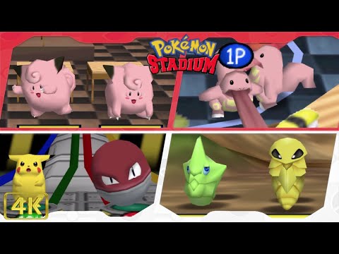 All Minigames Pokemon Stadium ᴷ