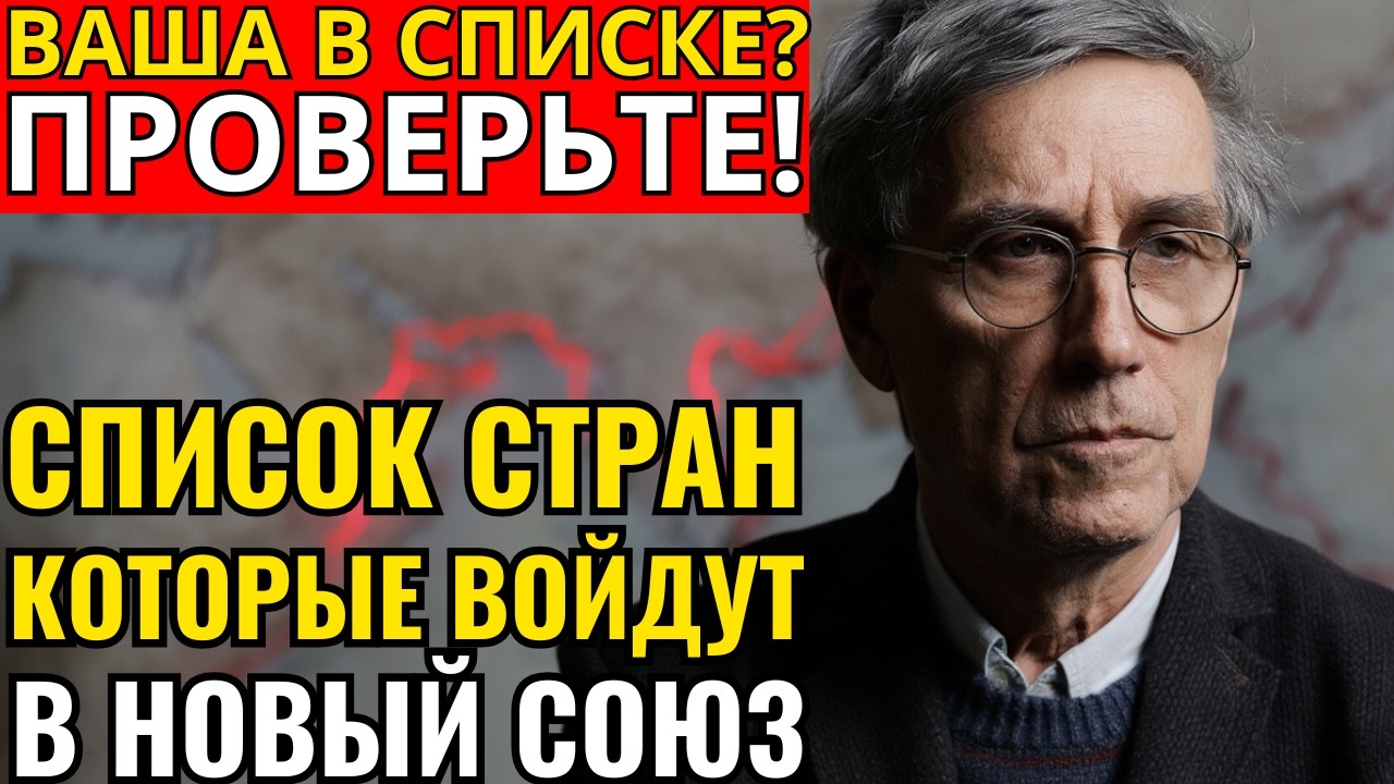 ГРАНИЦЫ СКОРО ИЗМЕНЯТСЯ: Эммануэль Тодд назвал страны, которые первыми войдут в новый союз
