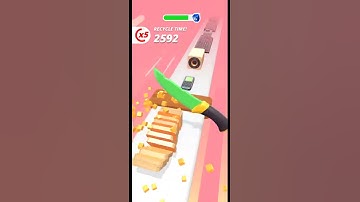 Perfect Slices Level #48 | ASMR Slicing #short #shorts #viralshorts