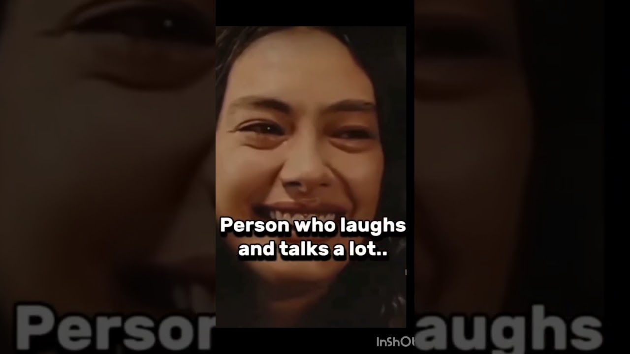 The person who talk and laugh too much 😞🥺😢