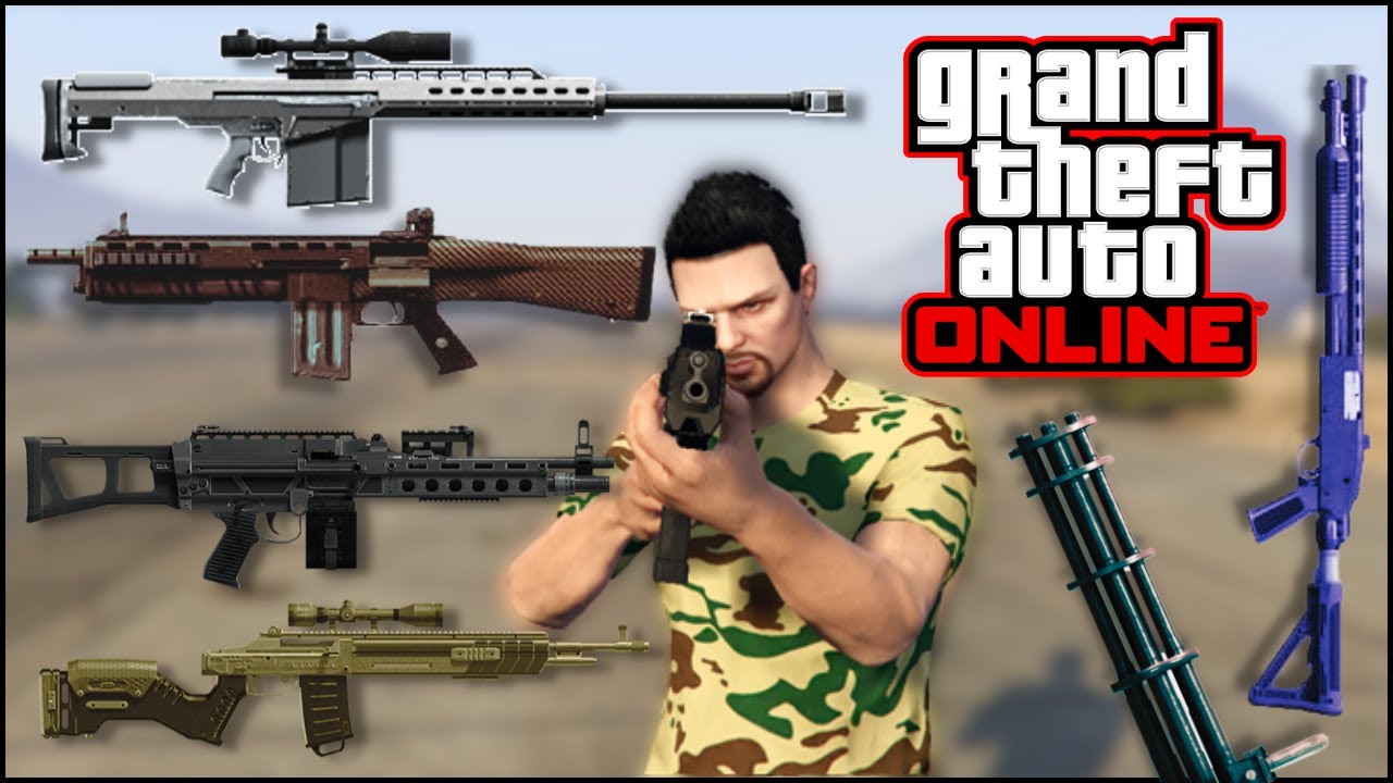 GTA V On 1.25/1.27: Como Pegar Todas as Armas de Colecionador