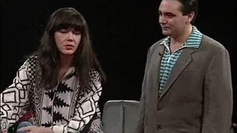 Josie Lawrence and Tony Slattery