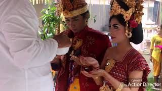 Upacara pernikahan adat bali Pengosekan,Ubud,Bali part 1