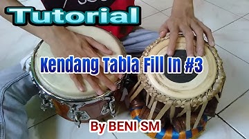 Tutorial Bermain Kendang Tabla Fill in #3 | Kidal Unik Cak Beni