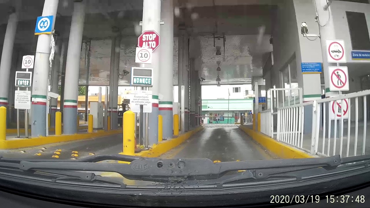 Driving and crossing from Laredo, TX to Nuevo Laredo, Mexico on COVID