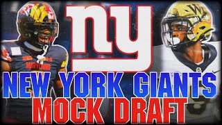 FULL New York Giants 2023 7-Round Mock Draft 1.0