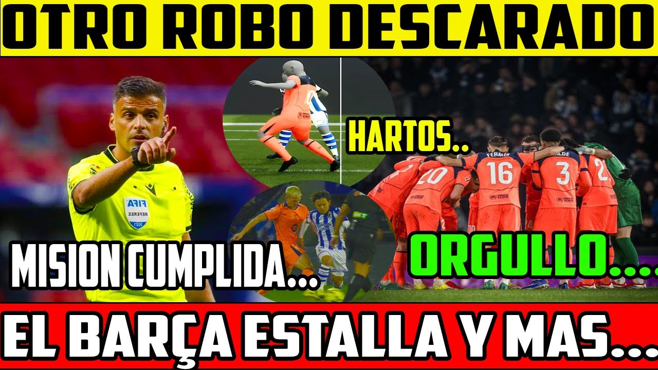 🤬EL BARÇA ESTALLA, VIDEO FILTRADO, LO DE ESTA LIGA ES INSOSTENIBLE, OTRO ATRACO EN LIGA🤦‍♂️