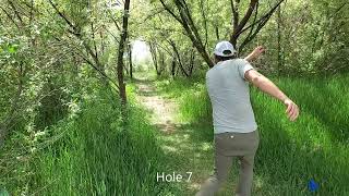 18 holes on the Dragonfly #discgolf