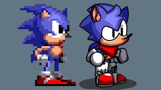 Sonic 1 stylised redraw screenshot 4