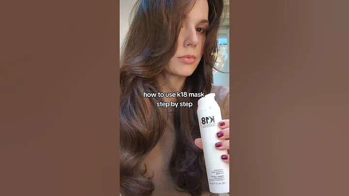 k18 mask step by step tutorial #k18 #k18mask #healthyhair #hairtutorial