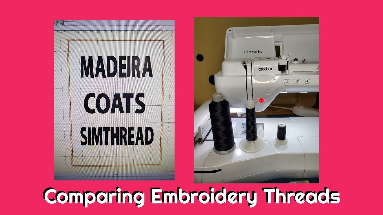 Affordable and Great Quality Embroidery Thread! - Simthread Review 